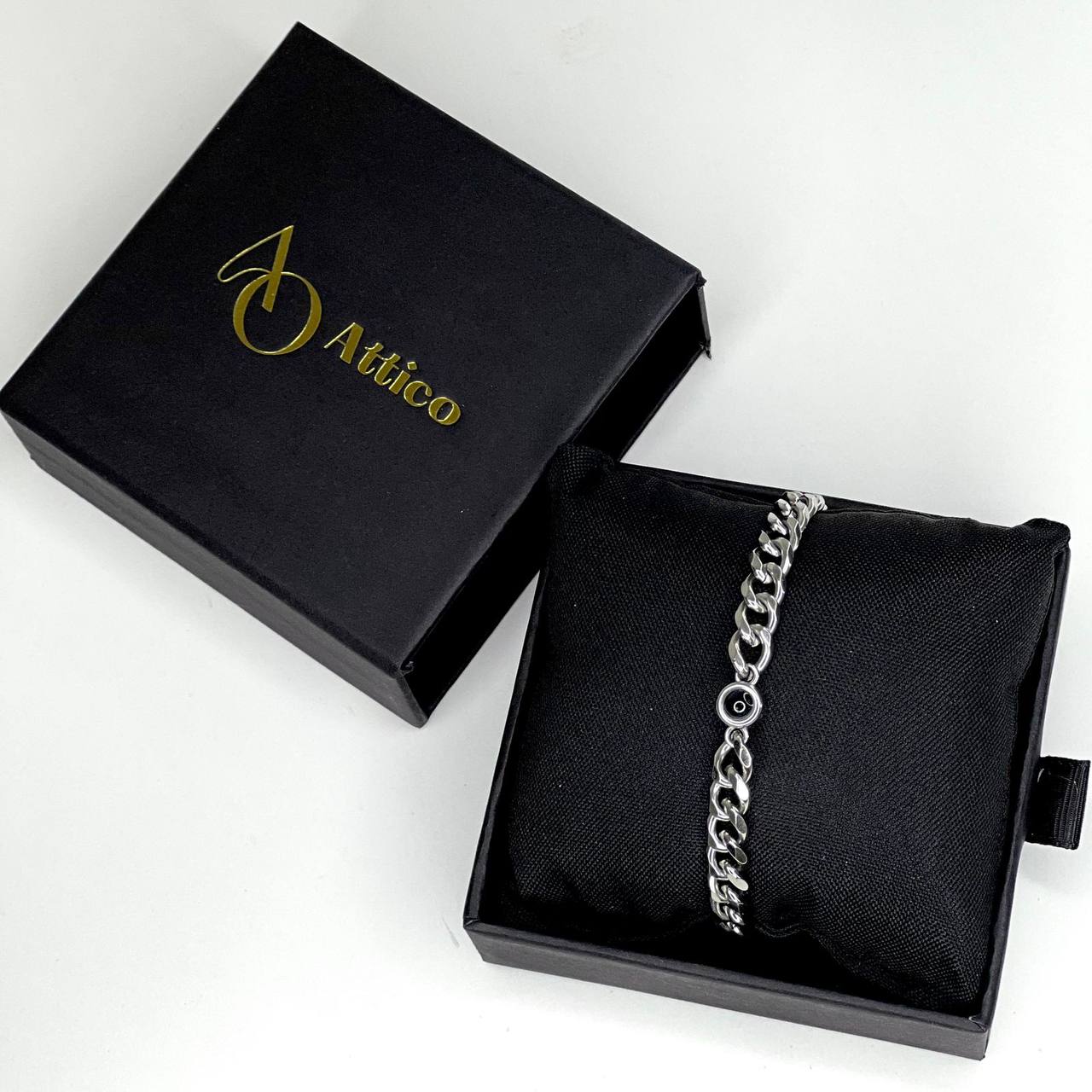 Atico Steel Armlet Bracelet